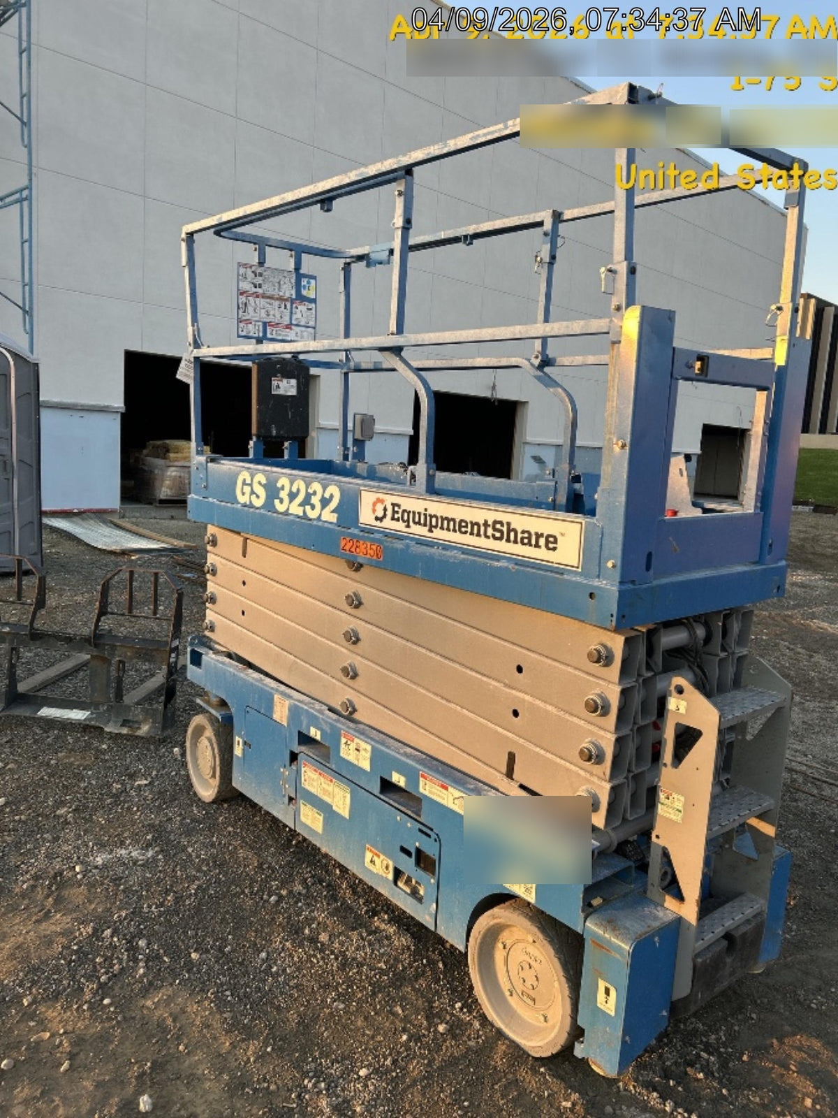 2022 GENIE GS-3232