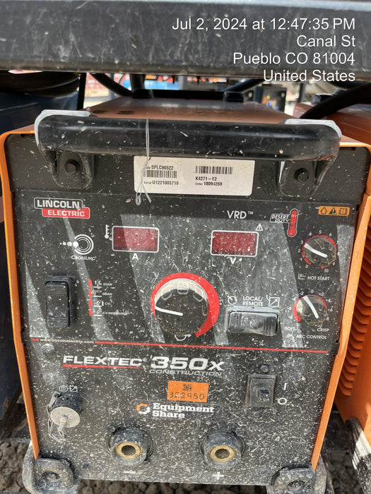 2023 LINCOLN ELECTRIC FLEXTEC 350X