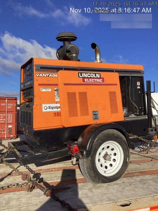 2021 Lincoln Electric Vantage 549X Ready Pak 3, ORANGE (includes trailer, cable rack, fender light kit)