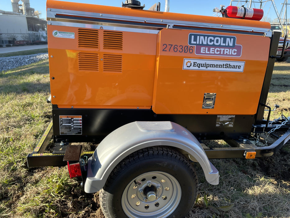 2022 Lincoln Electric LE400 Kubota V1505, Trlr, Cable Rack, Light Kit, ES Decals, T3