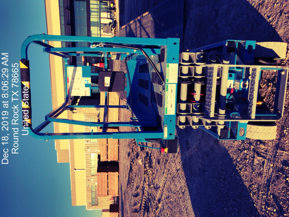 2019 Genie GS-1930 Fixed Rails with Chain Entry