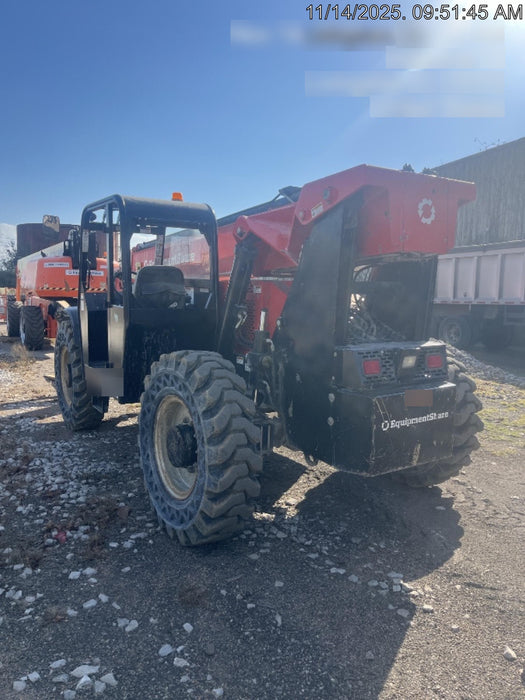 2019 Manitou MTA10055 Canopy, 120 HP, Solid Tires, Work Lights, Lift Hook, Auxiliary Hydraulics 66" Carriage and 60" Forks
