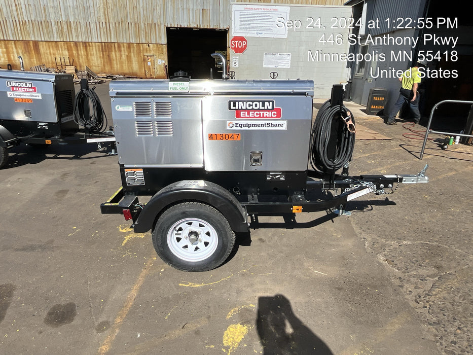 2024 Lincoln Electric LE400 Kubota V1505, Trlr, Cable Rack, Light Kit, ES Decals, T3