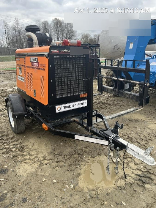 2021 Lincoln Electric Vantage 549X Ready Pak 3, ORANGE (includes trailer, cable rack, fender light kit)