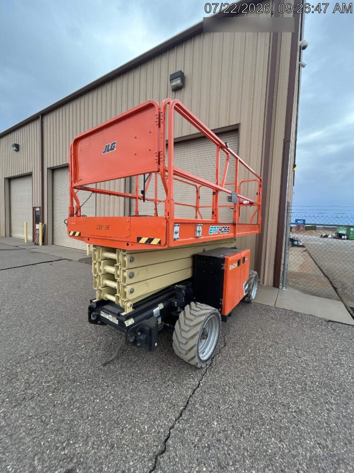 2022 JLG ERT4069