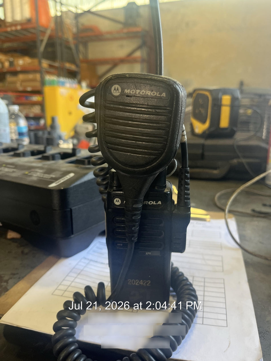 2022 MOTOROLA XPR3300E