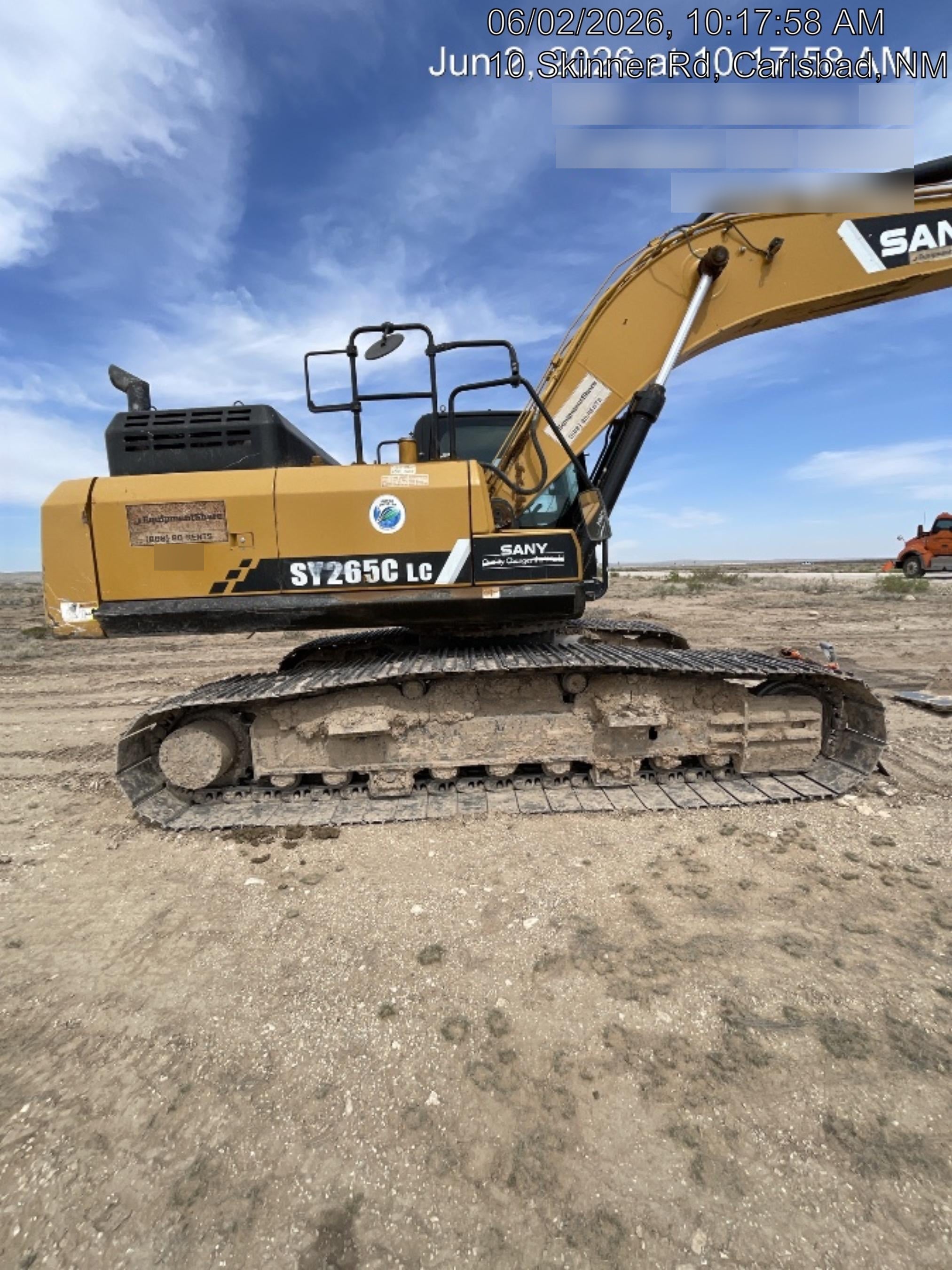 2018 SANY SY265C LC