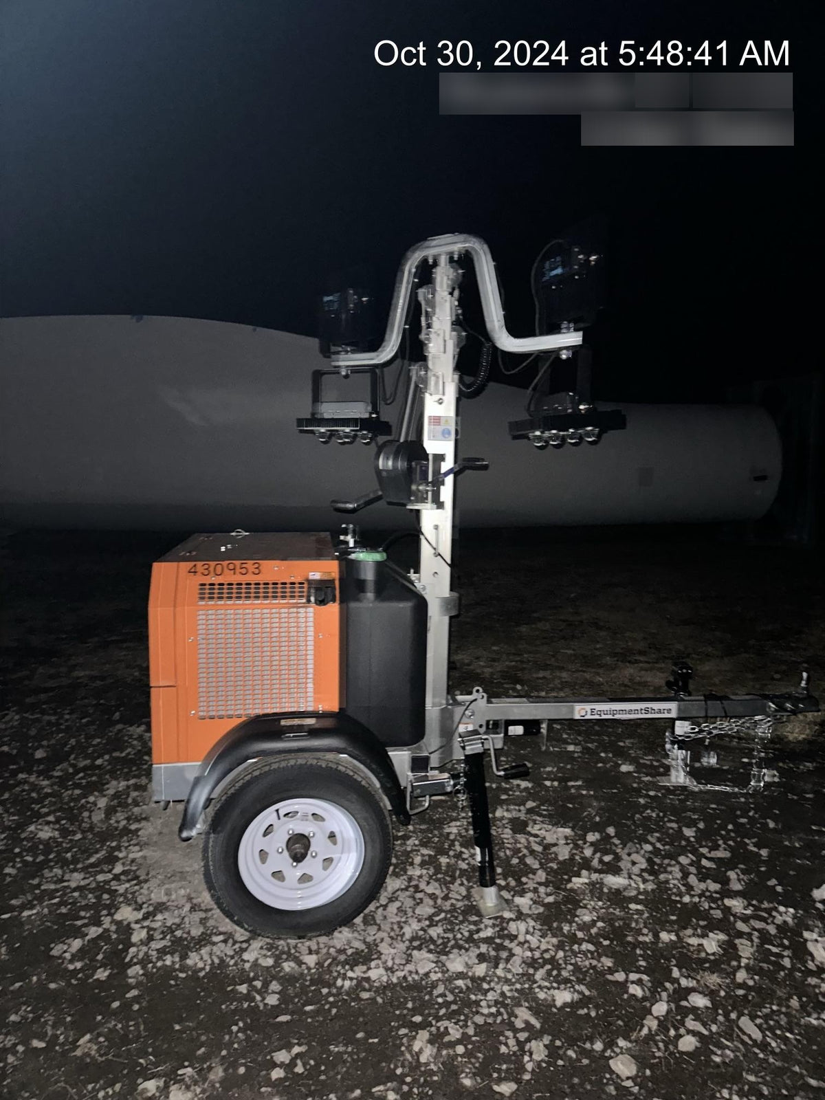 2024 Wanco WLTT-4MM4K Diesel, Deep Sea Controller, Shore Power Plug, Auto Start, (4) 350W LED Floodlights, 4kW Generator, 60 Gal Fuel Tank, 2" Ball, T3