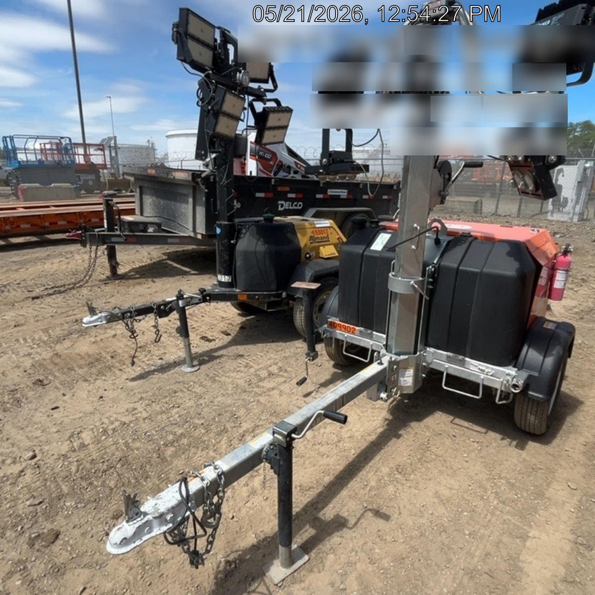 2024 Wanco WLTT-4MM4K Diesel, Deep Sea Controller, Shore Power Plug, Auto Start, (4) 350W LED Floodlights, 4kW Generator, 60 Gal Fuel Tank, 2" Ball, T3