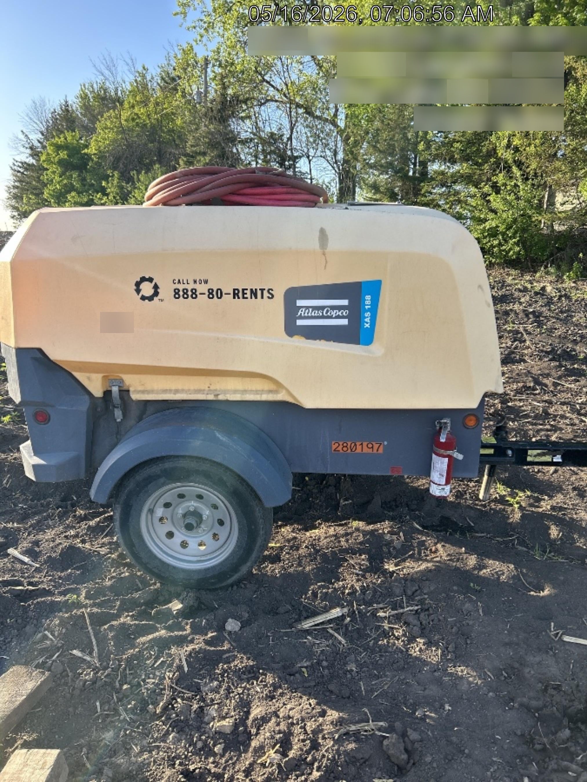 2022 ATLAS COPCO XAS188 CWK