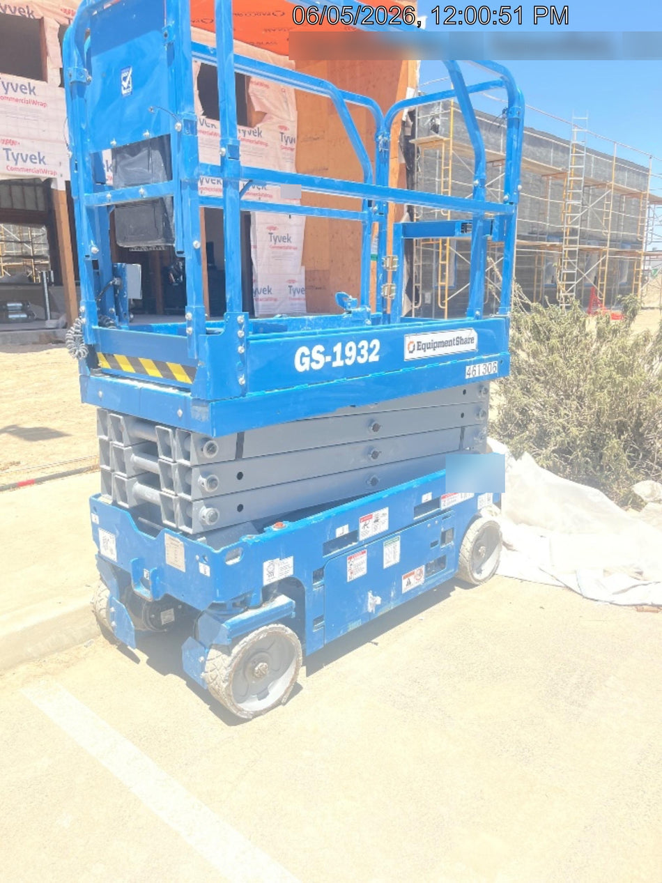 2024 Genie GS-1932 Electric Drive, Sld NM Tires, DBcns, T3 + Access Control