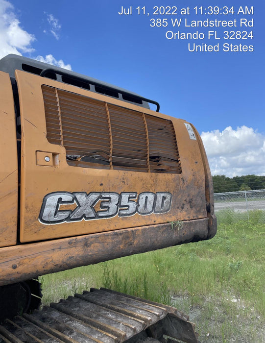2016 CASE CX350D
