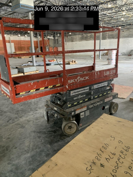 2016 Skyjack SJIII-3219 Standard Rental Specs
