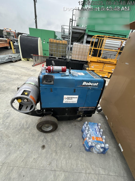 2019 Miller Electric BOBCAT 250 951600 PKG-250 amp Propane Welder, Standard w/Running Gear, Bracket, Hose"250 amp Propane Welder, Standard w/Running Gear, Bracket, Hose