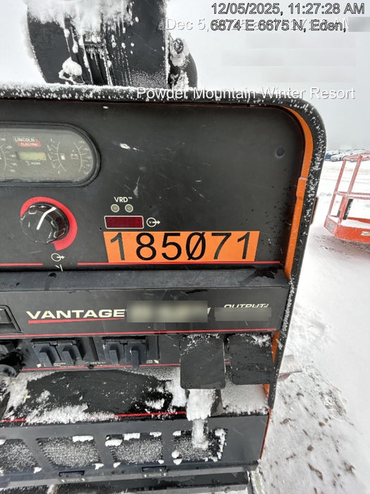 2021 Lincoln Electric Vantage 549X Ready Pak 3, ORANGE (includes trailer, cable rack, fender light kit)