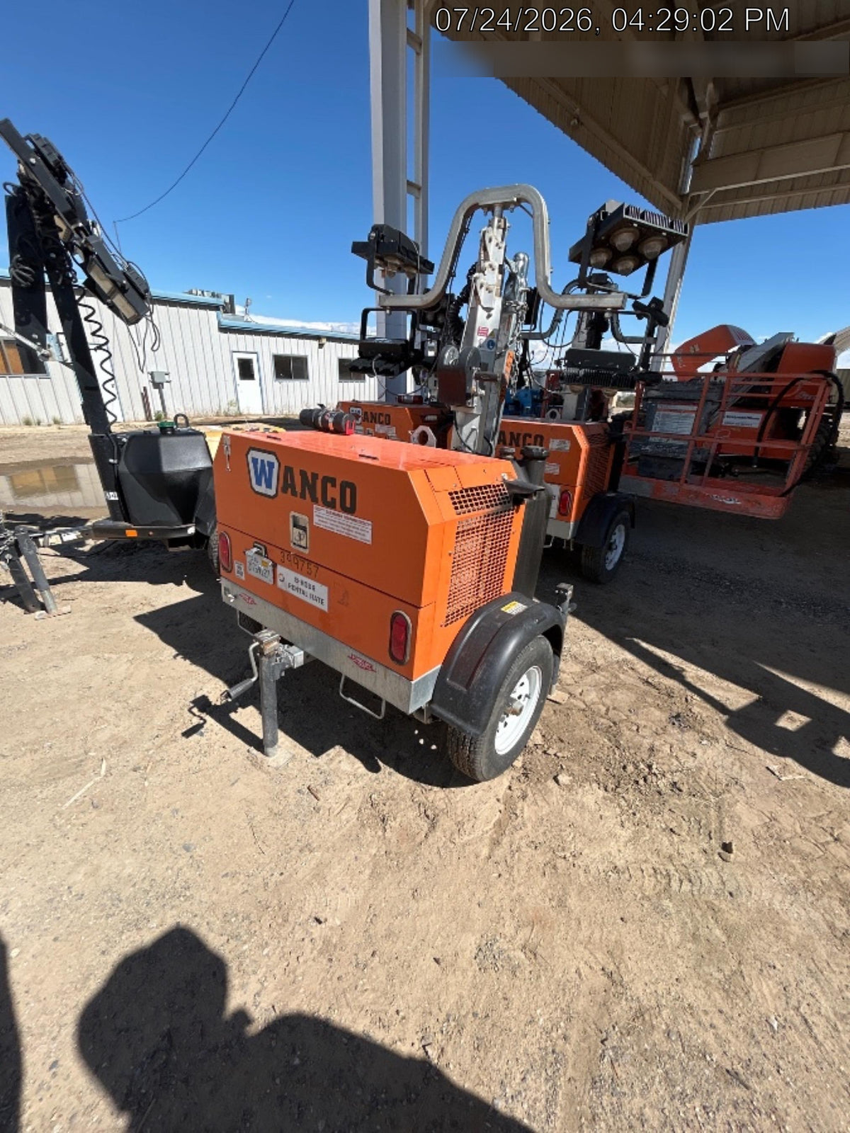2024 Wanco WLTT-4MM4K Diesel, Deep Sea Controller, Shore Power Plug, Auto Start, (4) 350W LED Floodlights, 4kW Generator, 60 Gal Fuel Tank, 2" Ball, T3