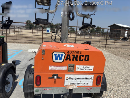 2024 Wanco WLTT-4MM4K Diesel, Deep Sea Controller, Shore Power Plug, Auto Start, (4) 350W LED Floodlights, 4kW Generator, 60 Gal Fuel Tank, 2" Ball, T3