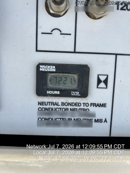 2018 Wacker Neuson LTV6L-MH Wacker Neuson LTV6L Mobile Light Tower w/Fuel Level Sensor Installed