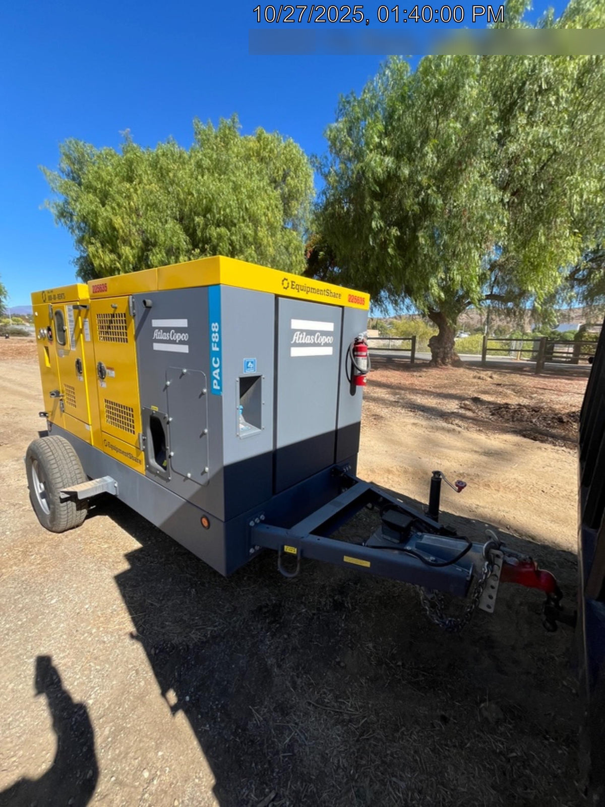 2022 ATLAS COPCO PAC F88 PD-S