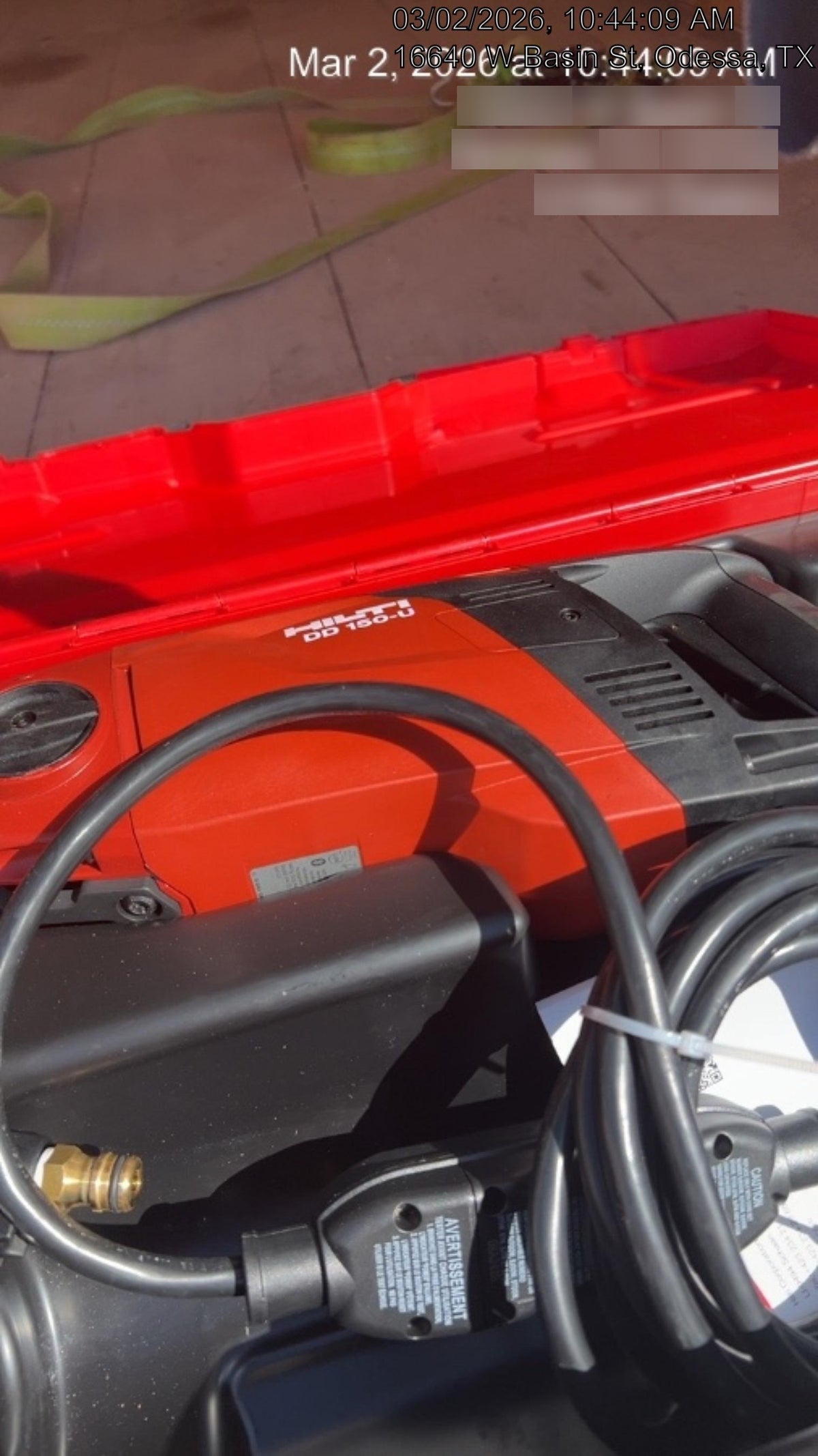 2025 HILTI DD150U