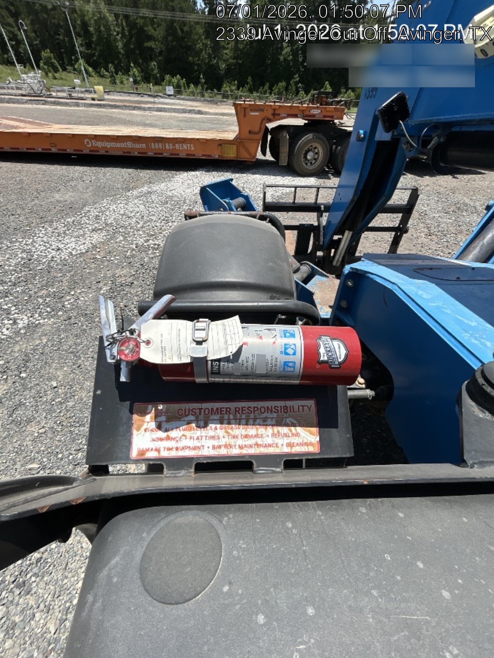 2017 Genie GTH-1056 Genie GTH1056, Solid Tires, 60" carriage, Light Kit, Open ROPS