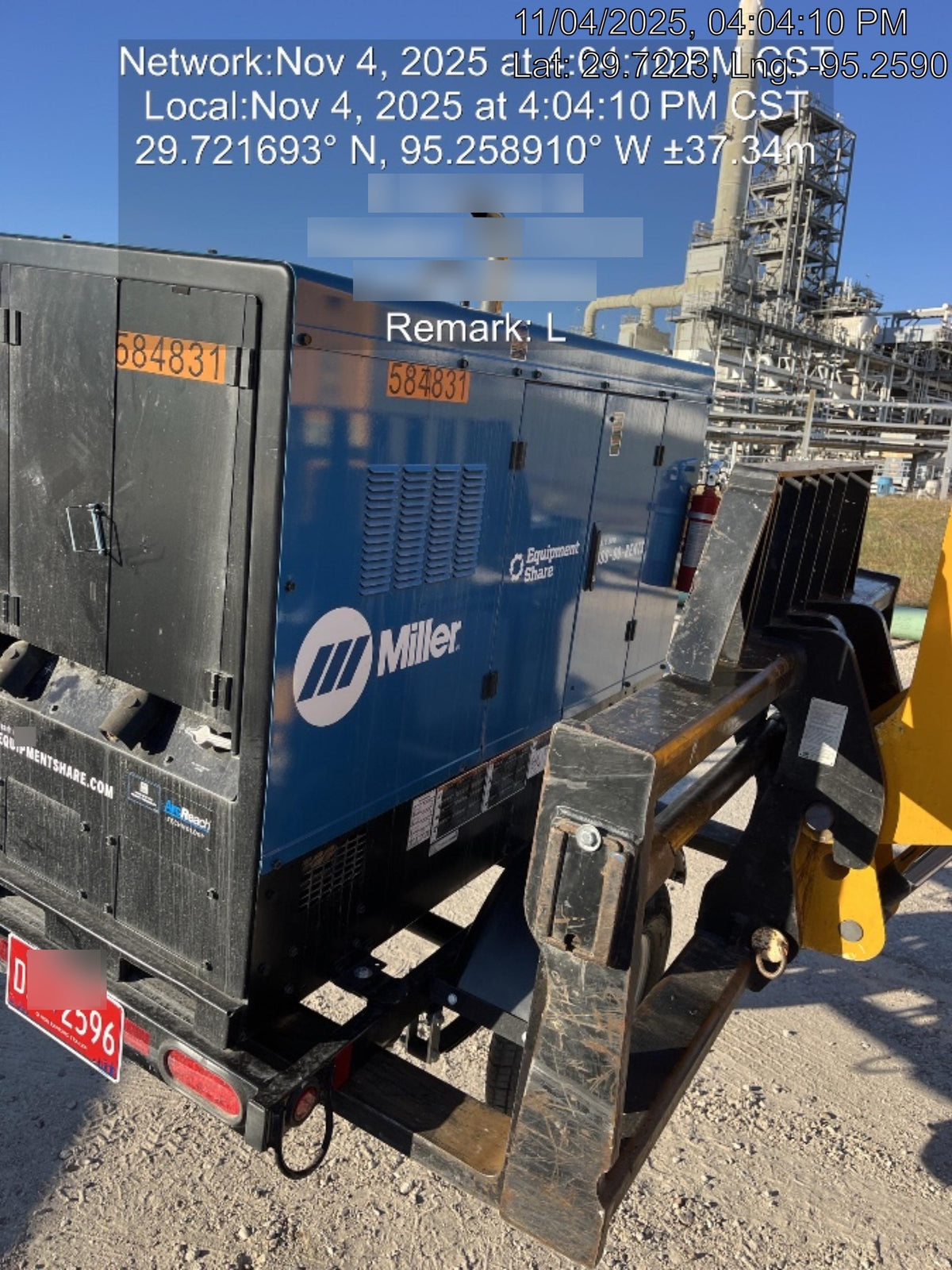 2025 MILLER ELECTRIC BIG BLUE 500