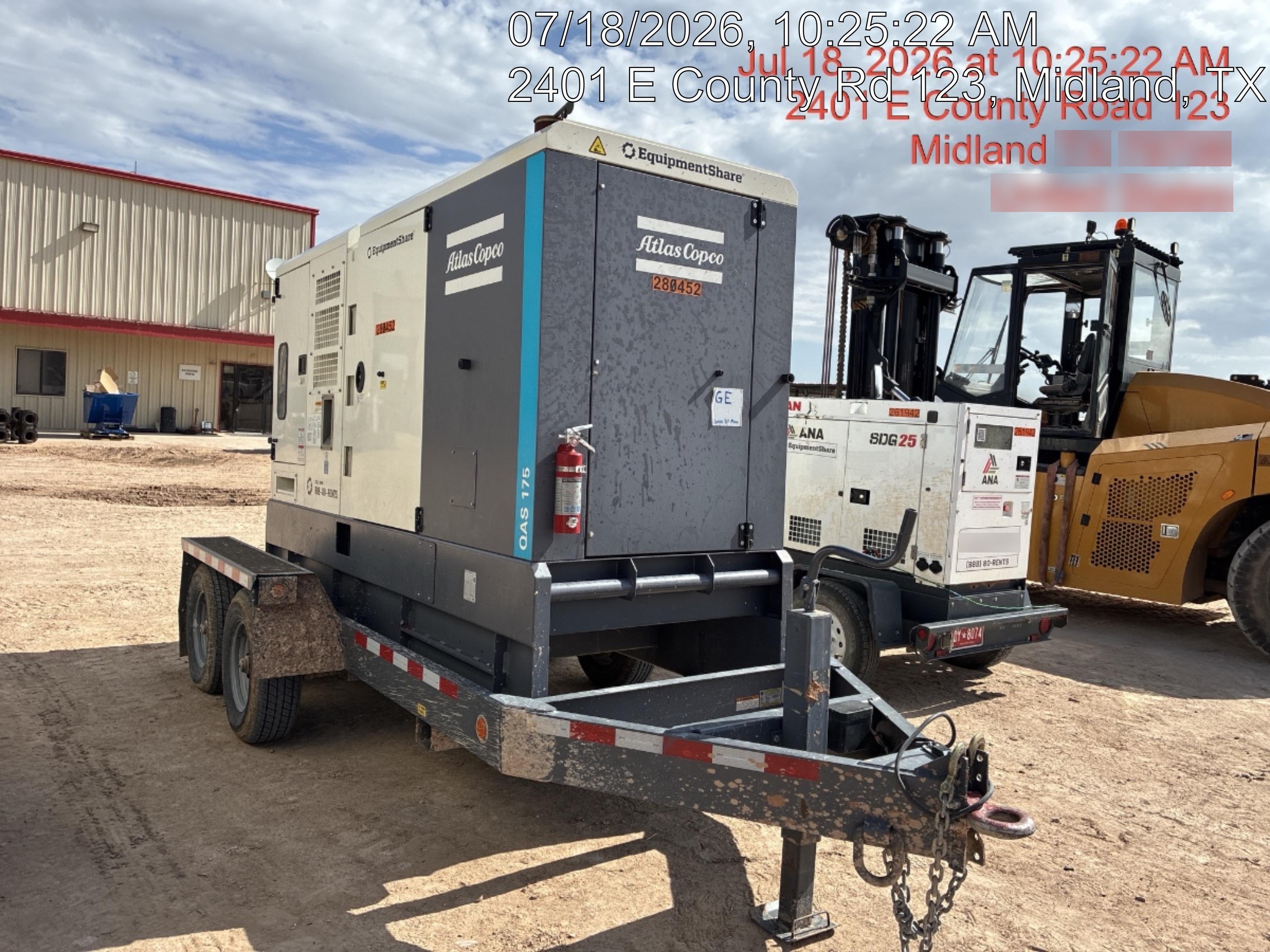 2022 ATLAS COPCO QAS 175