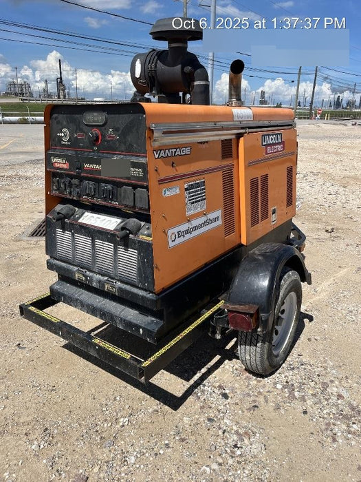 2021 Lincoln Electric Vantage 549X Ready Pak 3, ORANGE (includes trailer, cable rack, fender light kit)