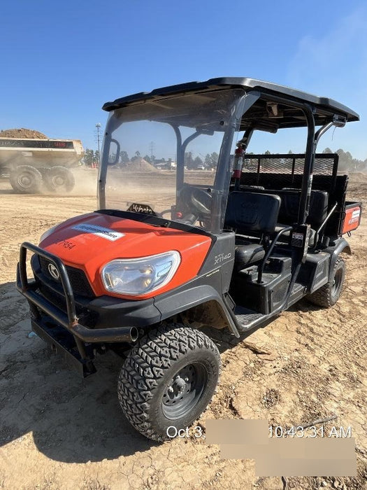 2021 Kubota RTV-X1140WL-H Canopy, Diesel, 4 Passanger, Windshield, Mirror, Backup Alarm, Beacon