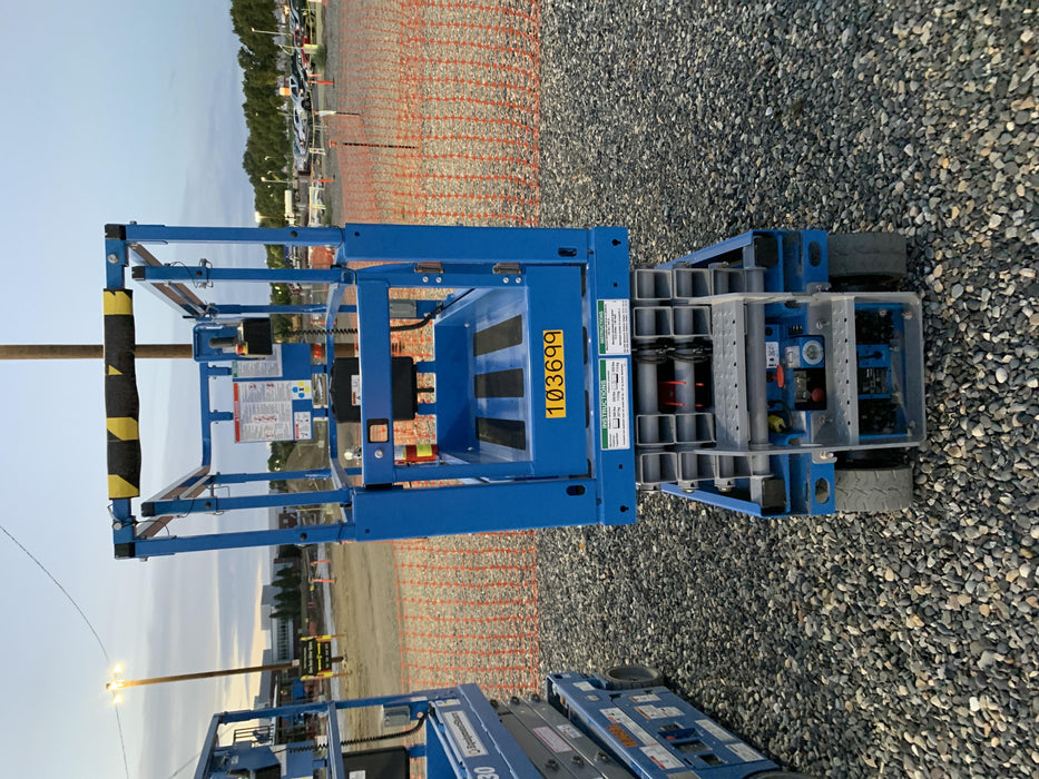 2020 Genie GS-1930 Solid Non Marking Tires, Beacon, Folding rails with half height swing gate, 800W Inverter