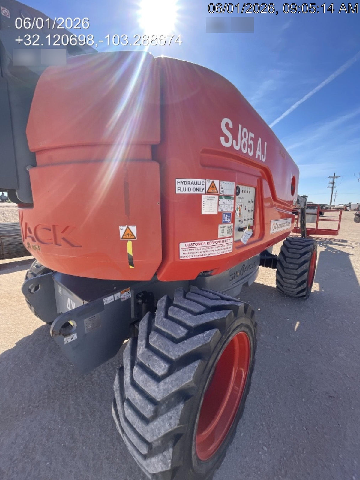 2022 SKYJACK SJ85 AJ