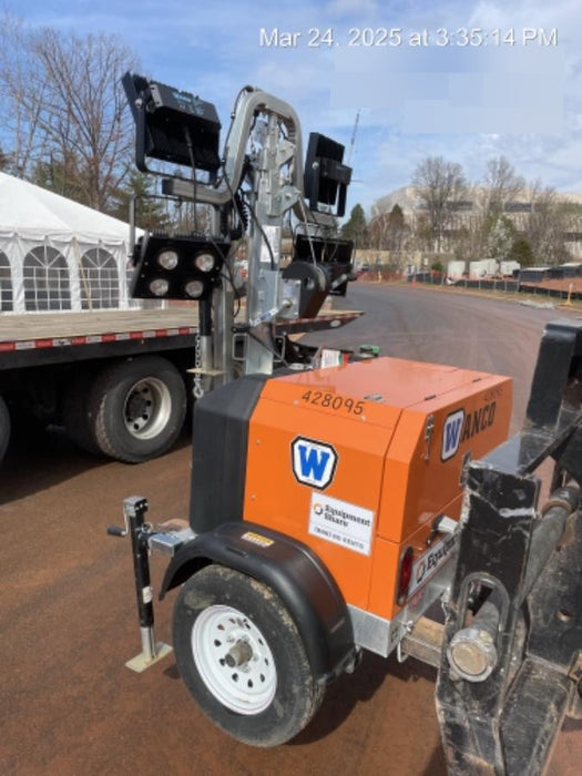 2024 Wanco WLTT-4MM4K Diesel, Deep Sea Controller, Shore Power Plug, Auto Start, (4) 350W LED Floodlights, 4kW Generator, 60 Gal Fuel Tank, 2" Ball, T3