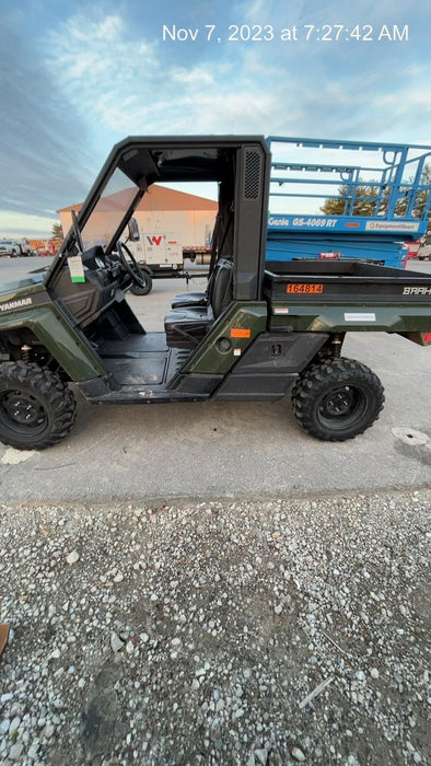 2021 Yanmar YU1000 Canopy, Steel Wheel, Poly WindShield, Beacon, Backup Alarm