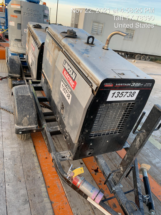 2021 Lincoln Electric Vantage 322 Ready Pak 3