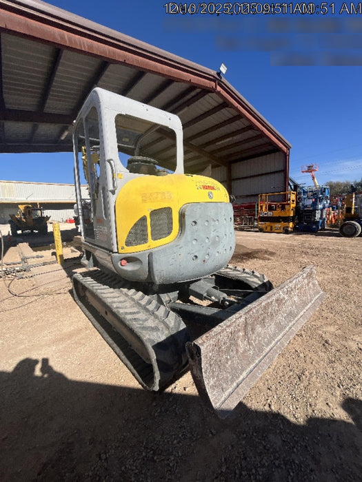2019 Wacker Neuson EZ53 Open ROPS, Long Dipperstick, T4, VDS Manual QC, Buckets: 12/18/24", Hydraulic Thumb