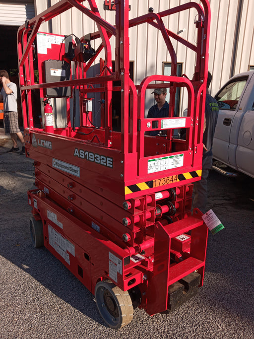 2021 Lgmg AS1932E Electric Drive, Solid Non Marking Tires, Dual Beacons