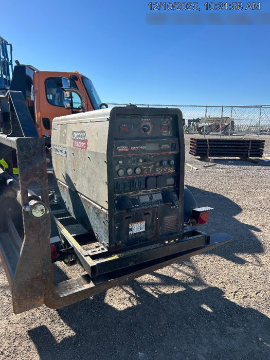 2020 Lincoln Electric Vantage 322 Welder Ready-Pak 3, w/ GPS & Decals (includes trailer, cable rack, fender light kit)