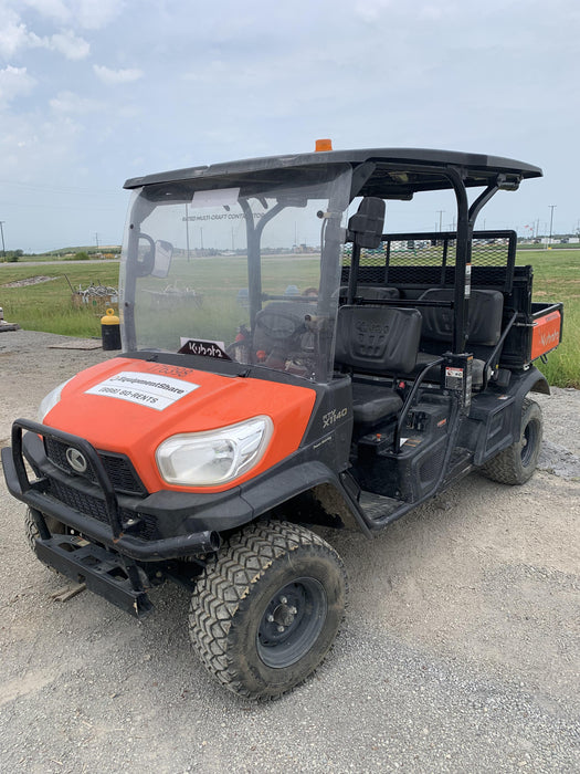 2021 Kubota RTV-X1140W-H Plastic Canopy, Windshield Acrylic Clear, LED Strobe Light, Wire Harness Kit, Back up Alarm