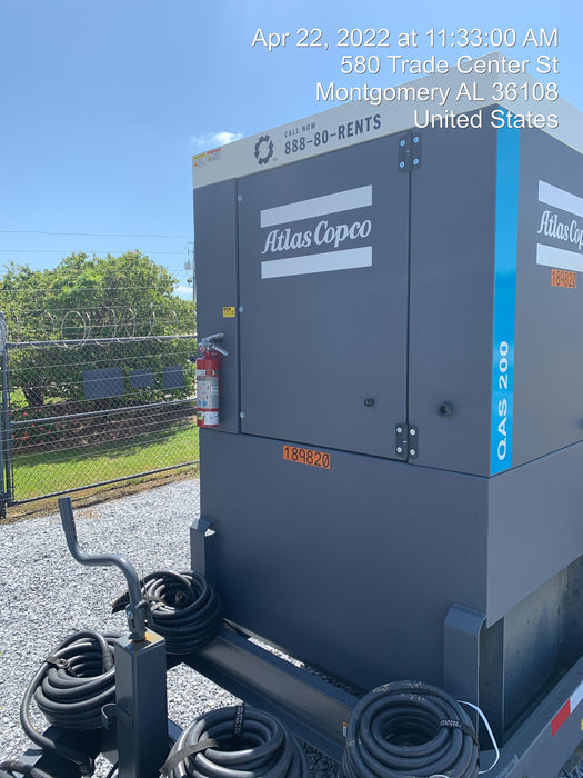 2021 ATLAS COPCO QAS200
