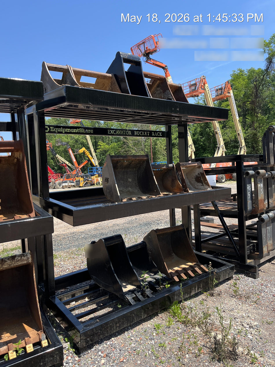 2026 FLUID POWER SUPPORT Excavator Bucket Rack