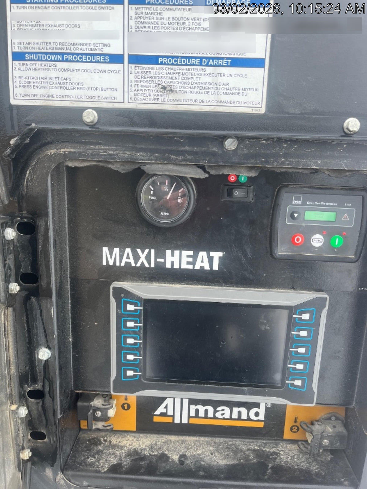 2021 ALLMAND MH1000iQ