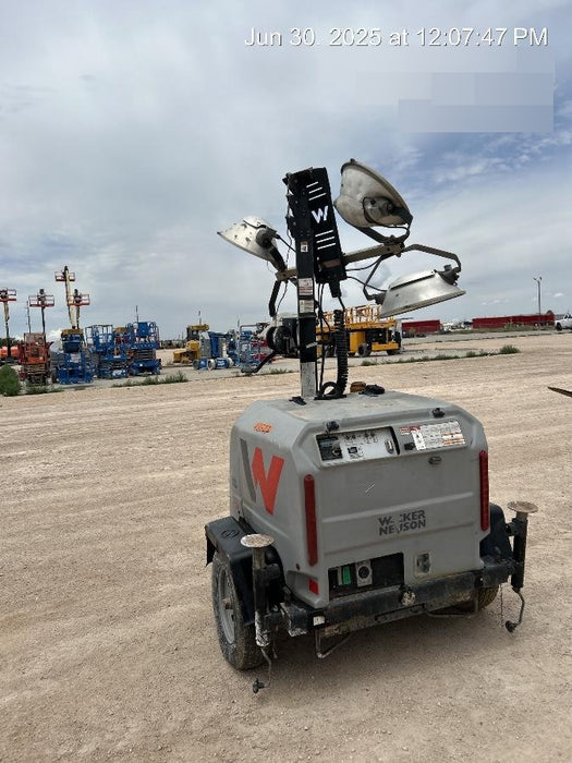 2019 Wacker Neuson LTV6L-MH Wacker Neuson LTV6L Mobile Light Tower w/Fuel Level Sensor Installed
