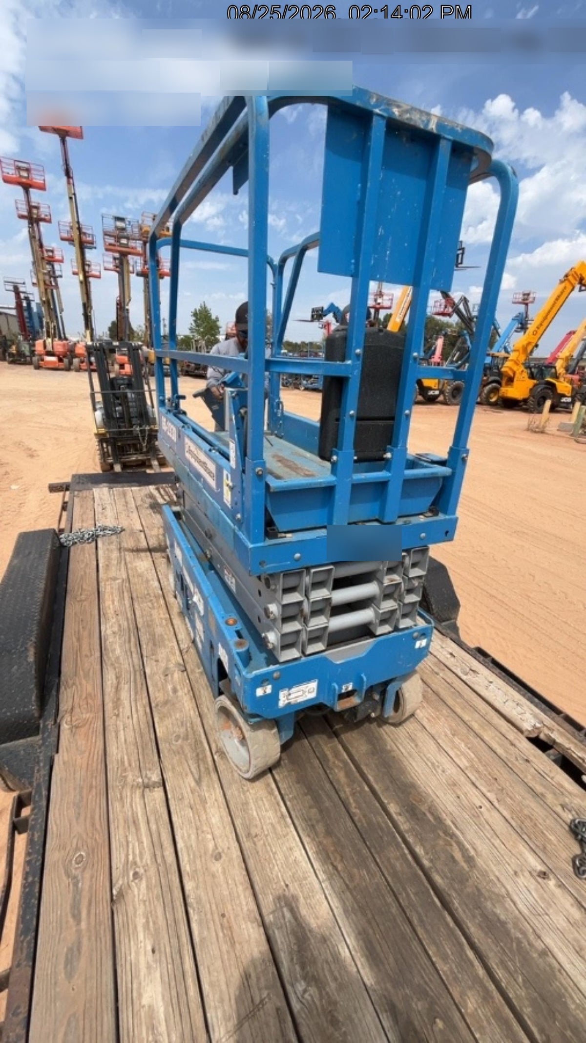 2020 Genie GS-1930 Fixed rails with chain entry gate - Pre A92.20