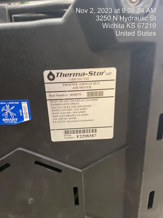 2022 PHOENIX AirMAX Radial Air Mover