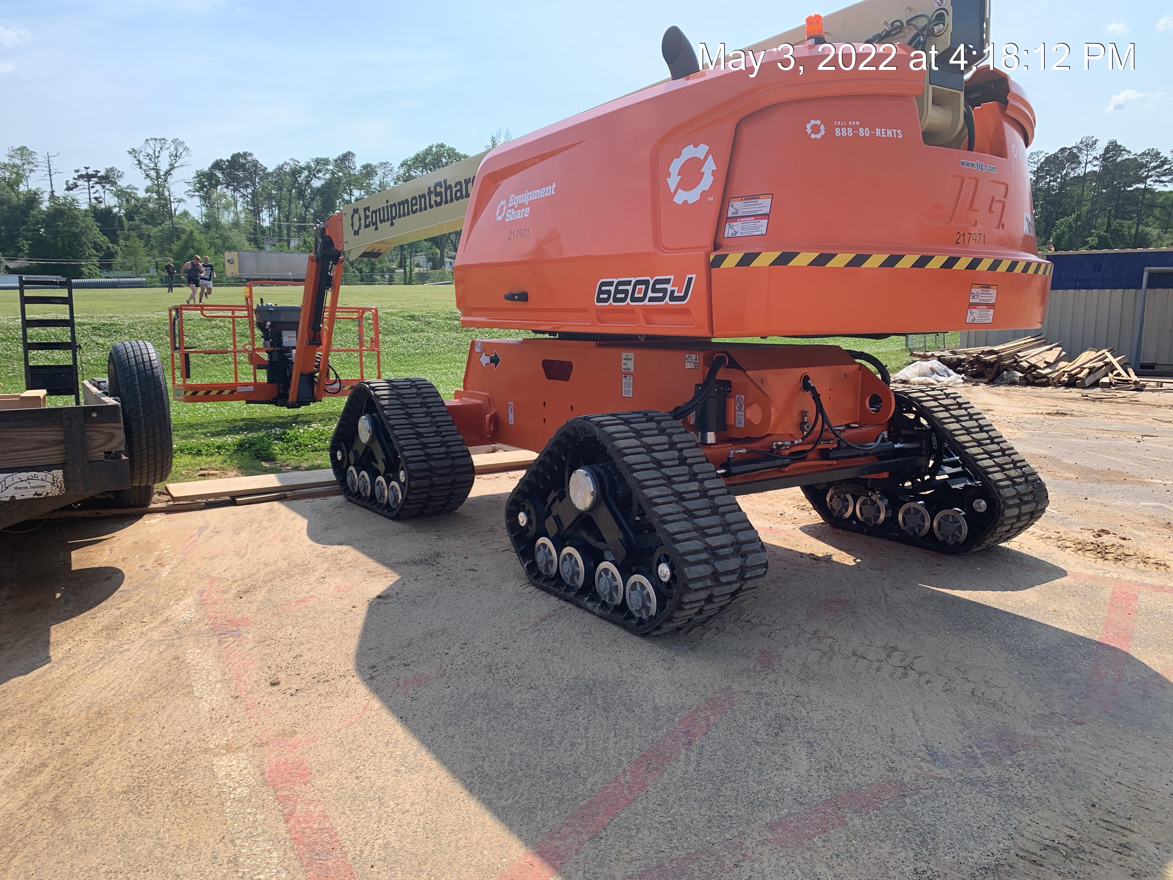 2022 JLG 660SJ Quad Track