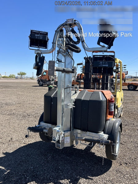 2024 Wanco WLTT-4MM4K Diesel, Deep Sea Controller, Shore Power Plug, Auto Start, (4) 350W LED Floodlights, 4kW Generator, 60 Gal Fuel Tank, 2" Ball, T3