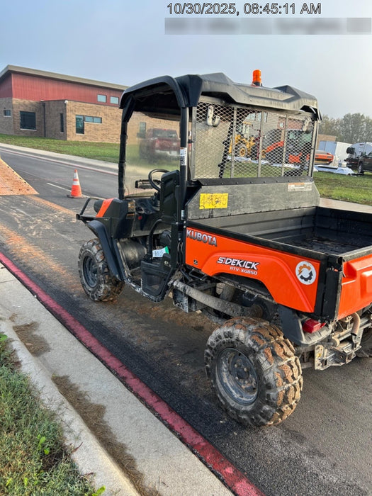 2019 Kubota RTV-XG850WL-H 4wd Utility Cart, Gas, 2 Seat, LED Strobe, Windshield Tempered Glass, Plastic Canopy, Wire Harness Kit, Backup Alarm