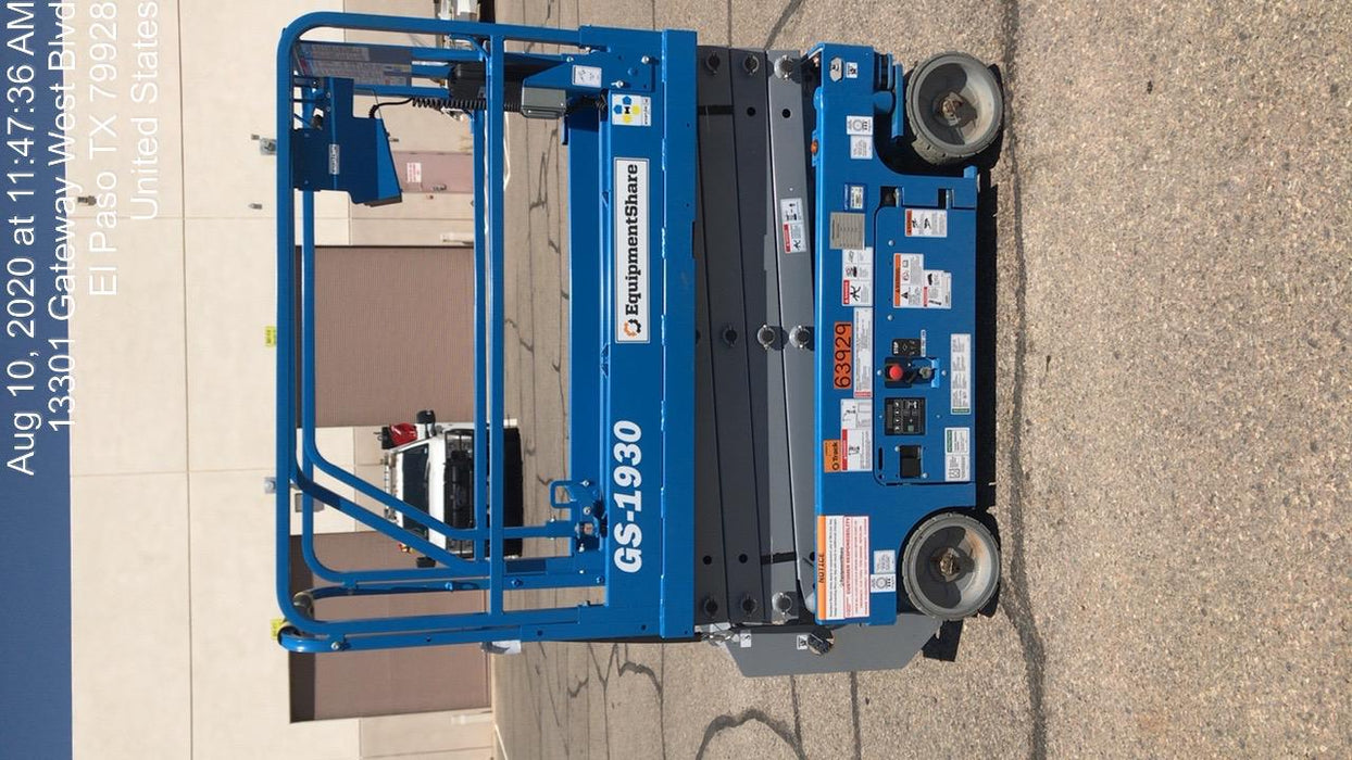 2020 Genie GS-1930 Standard Machine