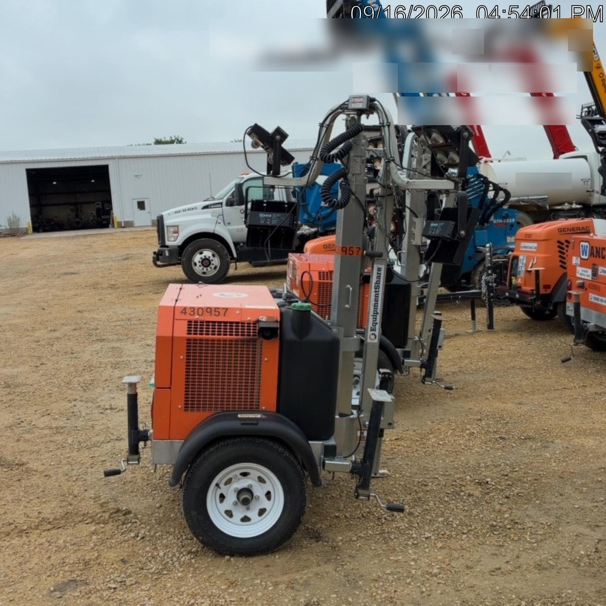2024 Wanco WLTT-4MM4K Diesel, Deep Sea Controller, Shore Power Plug, Auto Start, (4) 350W LED Floodlights, 4kW Generator, 60 Gal Fuel Tank, 2" Ball, T3