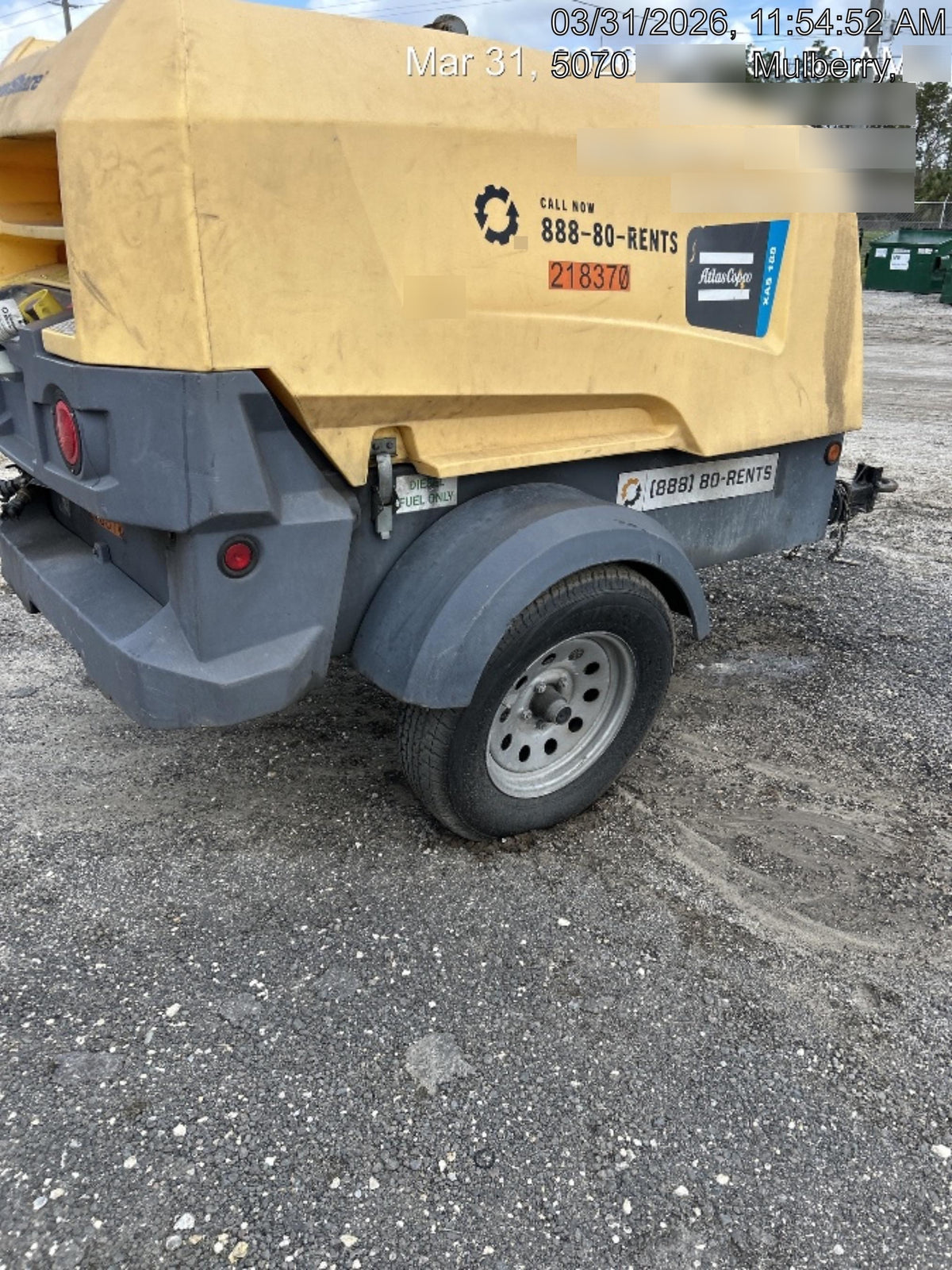 2022 ATLAS COPCO XAS188